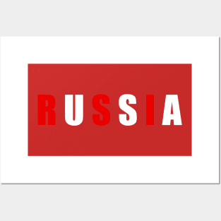 RUSSIA / USA Posters and Art